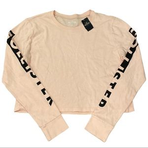 NWT Hollister Pink Long Sleeve T-Shirt